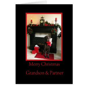 Farson & Partner god jul german-pekare Hälsningskort