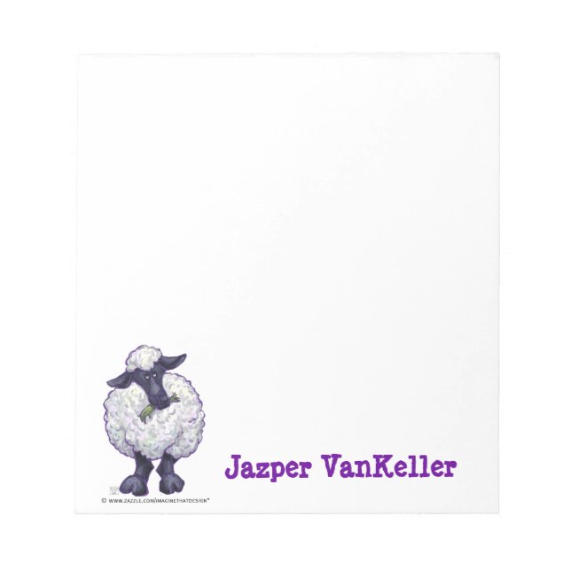 Fårstall Anteckningsblock (Framsida)