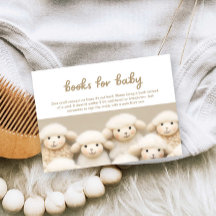 Fårstall Baby Shower Bokförfrågan