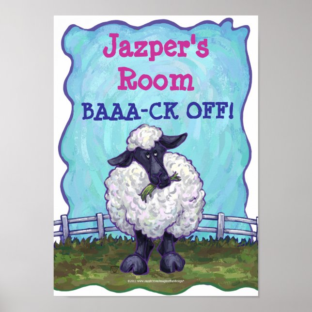 Fårstall Poster (Framsidan)