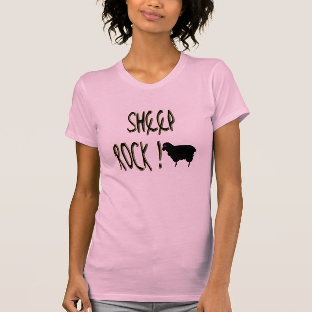 Fårsten! T-tröja T-shirt (Framsida)