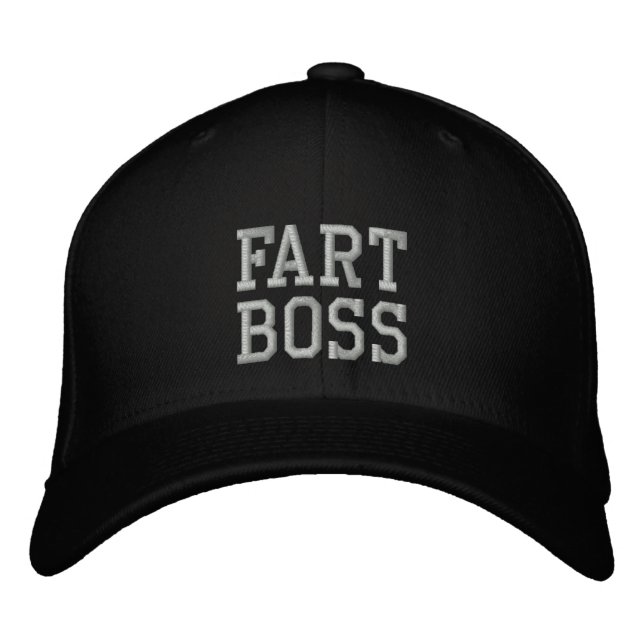 FART CHEF hat Broderad Keps (Framsida)