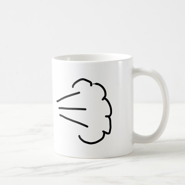Fart Cloud Kaffemugg (Höger)