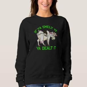 Fart Farting Cow om du smälter den. T Shirt