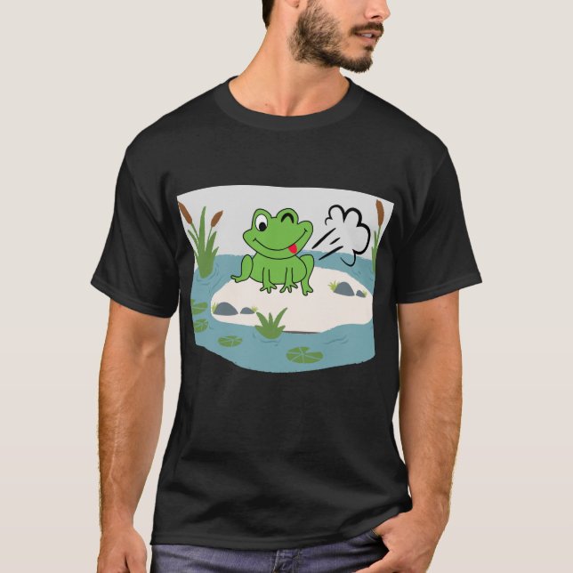 Fart/Frog Monster T-shirt (Framsida)