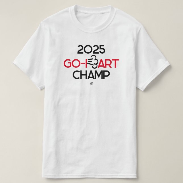 Fart Go-Kart pun-skämt v1 T Shirt (Design framsida)