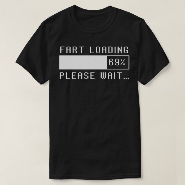 Fart-inläsning Vänta T Shirt (Design framsida)