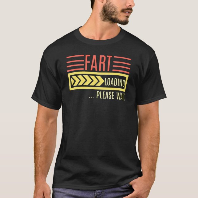 Fart-inläsning Vänta tills betalning sker T Shirt (Framsida)