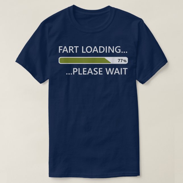 Fart-inläsning Vänta tills Joke Gag Gift för NE T Shirt (Design framsida)