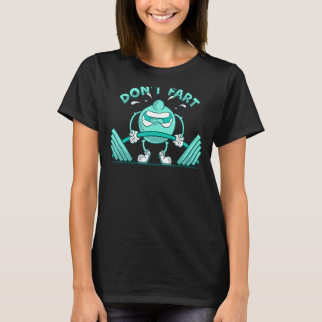 Fart inte arbetsgruppernas vikt t shirt (Framsida)