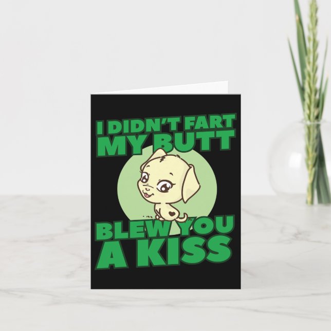Fart inte min knut, så du blev en kyss kort (Framsida)