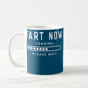 Fart laddar nu udda Pappa Joke Kaffemugg