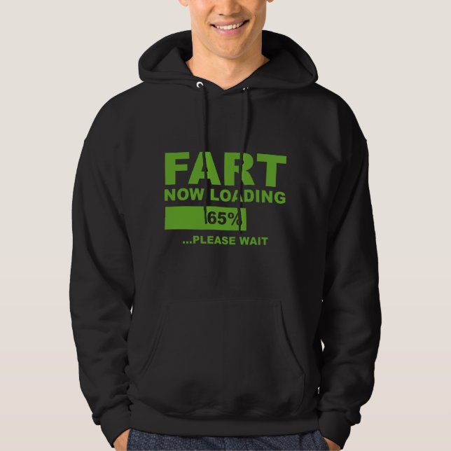 Fart laddas nu hoodie (Framsida)