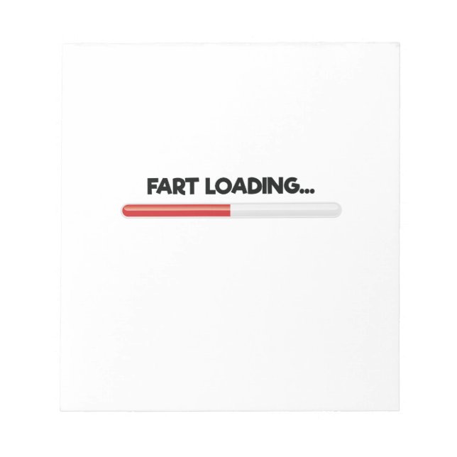 Fart Loading Anteckningsblock (Framsida)