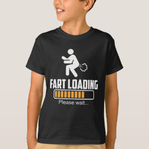 Fart Loading Superskoj Farting T Shirt