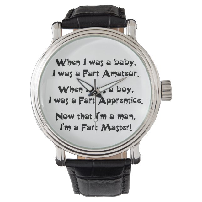 Fart Master Armbandsur (Framsida)