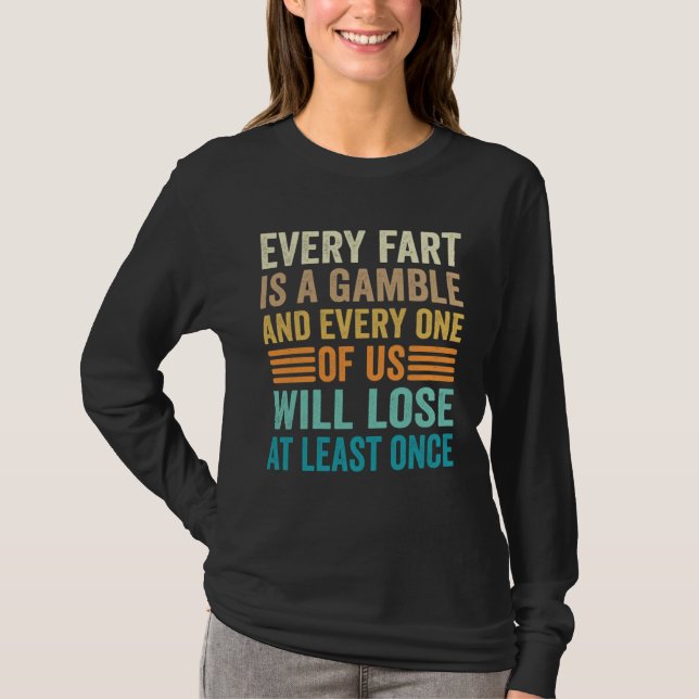 Fart Men Women Dad Mom Teen Boys Girls Kids  Farti T Shirt (Framsida)