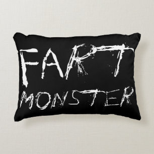 Fart Monster Prydnadskudde