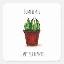 Fårt potens-plantetikett