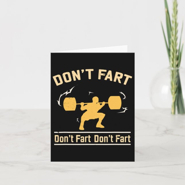 Fart Shirt I Funny Fitness S Kort (Framsida)