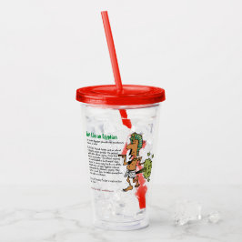 Fart som en egyptisk take away mugg