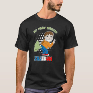 Fart sprider frihet t shirt