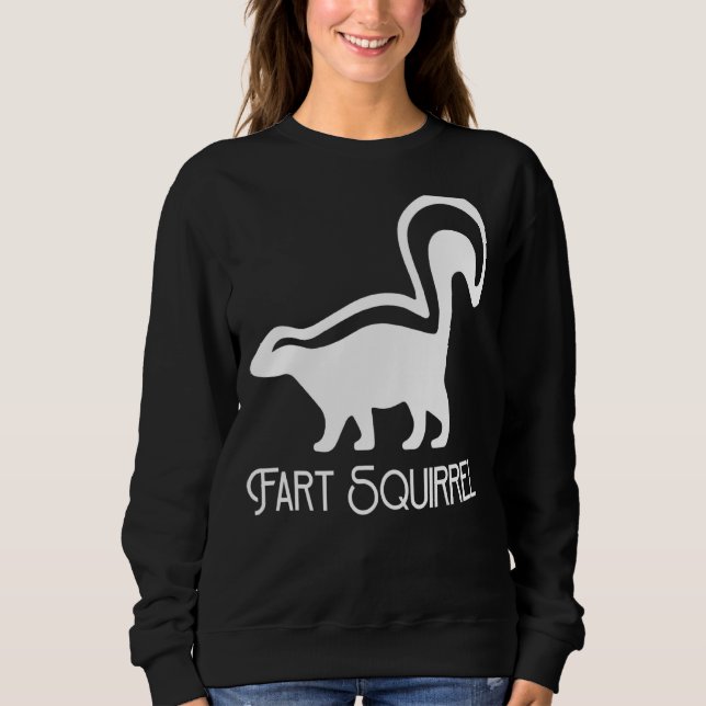 Fart Squirrel Skunk Animal 1 T Shirt (Framsida)