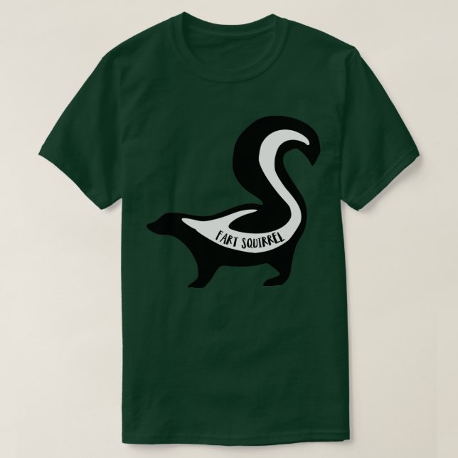 Fart Squirrel T Shirt (Design framsida)