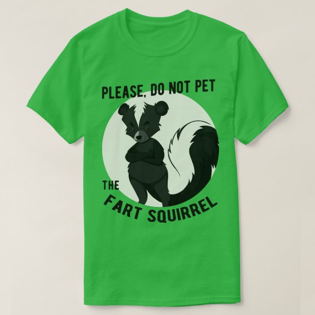 Fart Squirrel T Shirt (Design framsida)