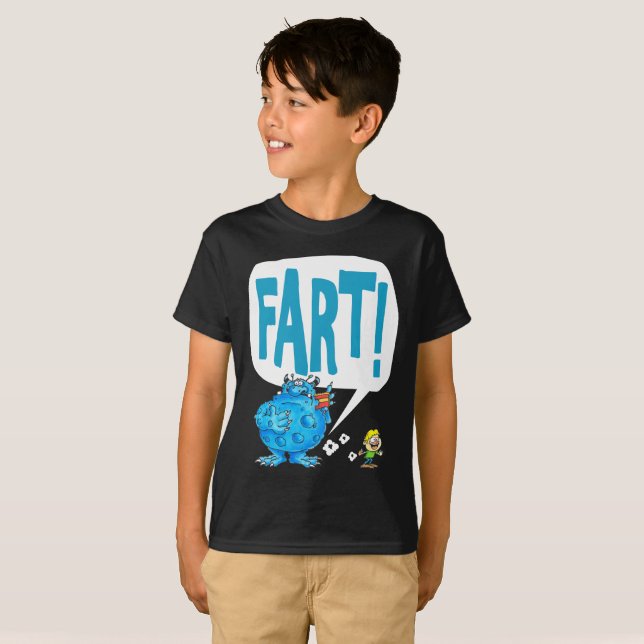 FART (svart) T Shirt (Hel framsida)