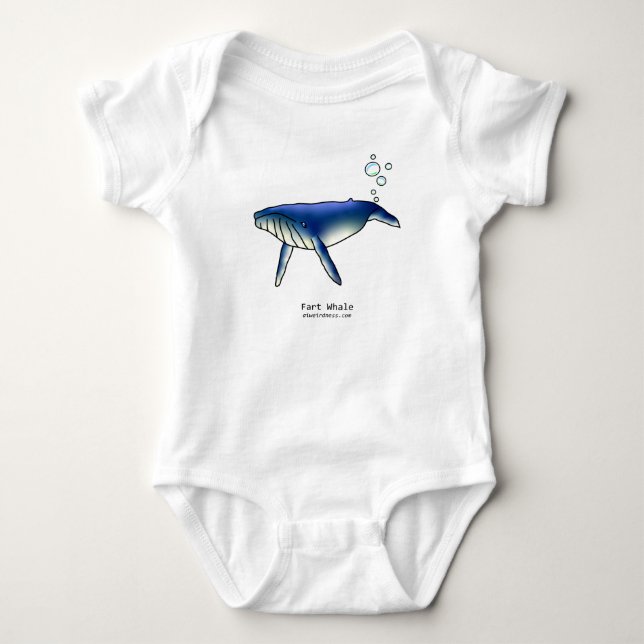 Fart vala baby bodykoste t shirt (Framsida)