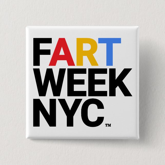 Fart Week NYC™ Knapp (Framsida)
