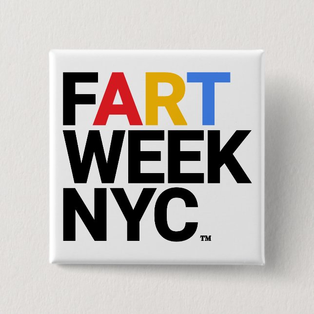 Fart Week NYC™ Knapp (Framsida)