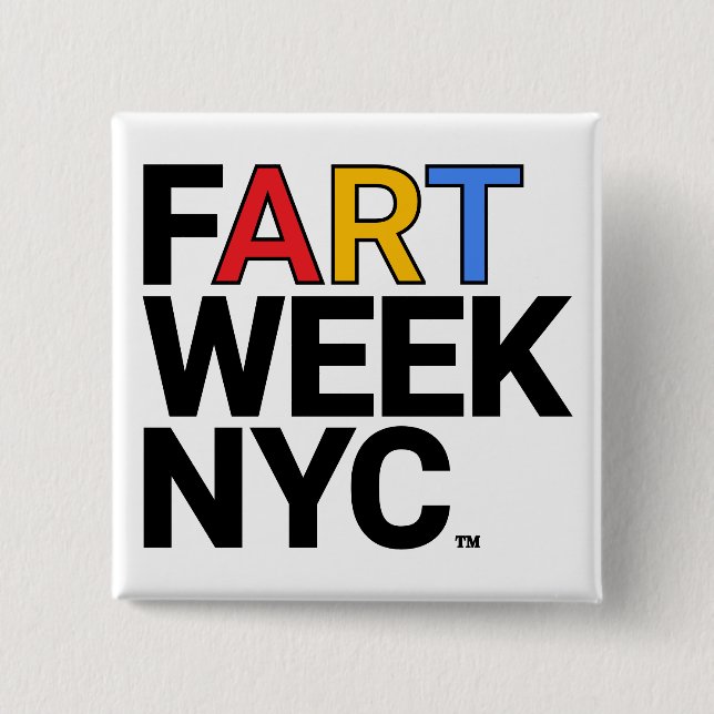 Fart Week NYC™-knapp Knapp (Framsida)
