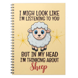 Fårtänkande - roligt anteckningsbok
