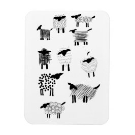 Fårteckningar Magnet