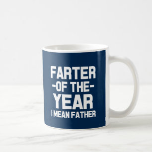 Farter av för pappakaffe för år den roliga mugg