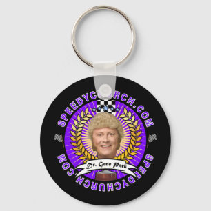 Fartfylld kyrklig keychain nyckelring