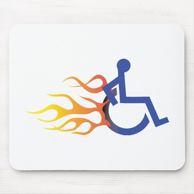 Fartfylld stol Mousepad Musmatta (Framsidan)