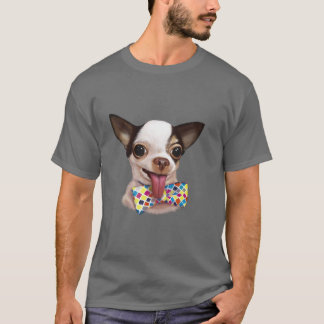 Fartfylld T-tröja för pojkepojkeChihuahua Tee