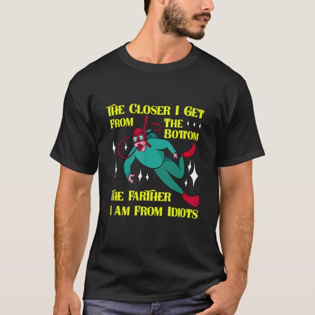 Farther jag är från Idiots-Dykan T Shirt (Framsida)