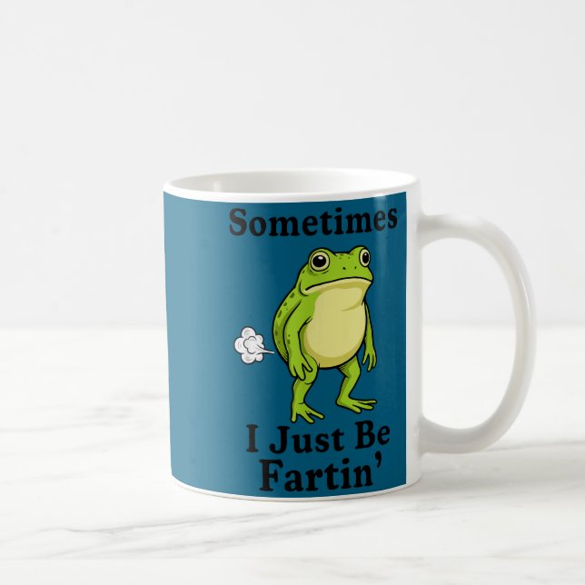 Fartin Just Sometimes I Frog Journey Kaffemugg (Höger)