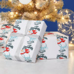 Farting Snögubbe hur Snöflingor framställs i Verkl Presentpapper<br><div class="desc">Den här roliga snögubbe-designen kommer att kittla upp ditt roliga ben och värma ditt hjärta med en unik iver av vetenskapen bakom snöflingbildning. Det leder till några vind fantastiska avslöjanden om snöflingor</div>