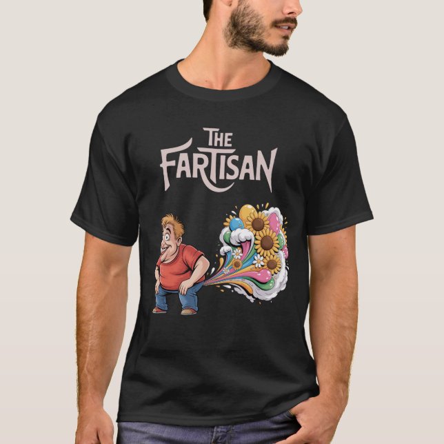 Fartisan - Farting Flowers & Balloons Tee (Framsida)
