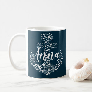Fartkritiker Anchor Nautical/Coastal Kaffemugg