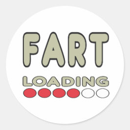 Fartladdning Runt Klistermärke