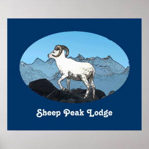 Fårtopplodge Poster