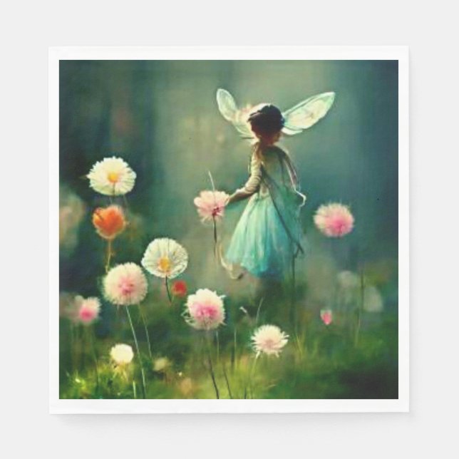 Fårträdgårdsskena Pappersservett (Framsidan)