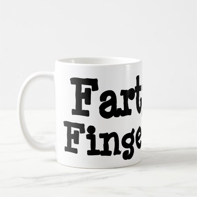 Farty Finger Kaffemugg (Vänster)