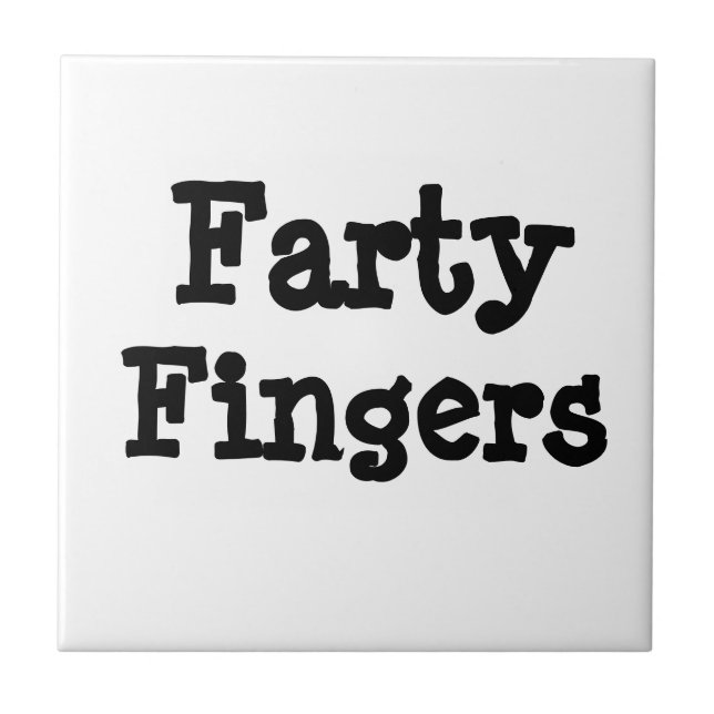Farty Finger Kakelplatta (Framsidan)